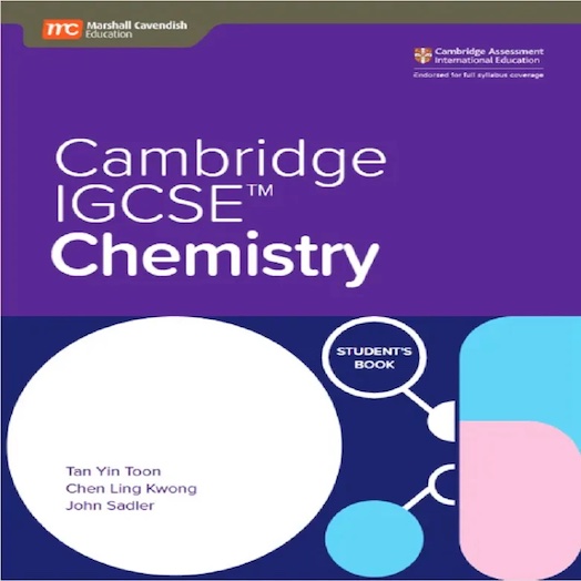 Cambridge IGCSE Chemistry Student's Book - Tan Yin Toon